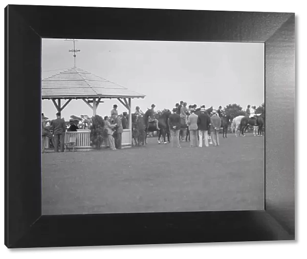 East Hampton horse show, 1933. Creator: Arnold Genthe
