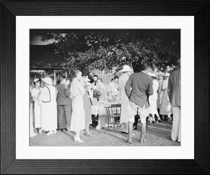 Framed Print : East Hampton hunt, 1933 Sept. Creator: Arnold Genthe Framed Print : East Hampton hunt, 1933 Sept. Creator: Arnold Genthe