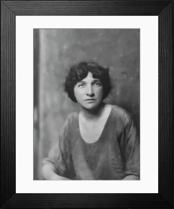 Framed Print : Mrs. Max Eastman, (Miss Ida Raub), portrait photograph, 1918 Jan. 17. Creator: Arnold Genthe Framed Print : Mrs. Max Eastman, (Miss Ida Raub), portrait photograph, 1918 Jan. 17. Creator: Arnold Genthe