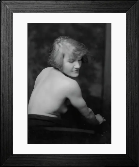 Framed Print : Mrs. Max Eastman, portrait photograph, 1929 Mar. 29. Creator: Arnold Genthe Framed Print : Mrs. Max Eastman, portrait photograph, 1929 Mar. 29. Creator: Arnold Genthe