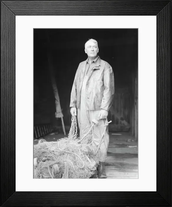 Framed Print : Captain Everett Edwards, portrait photograph, 1933. Creator: Arnold Genthe Framed Print : Captain Everett Edwards, portrait photograph, 1933. Creator: Arnold Genthe