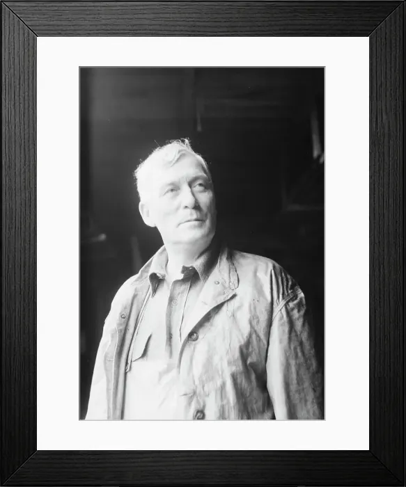 Framed Print : Captain Everett Edwards, portrait photograph, 1933. Creator: Arnold Genthe Framed Print : Captain Everett Edwards, portrait photograph, 1933. Creator: Arnold Genthe