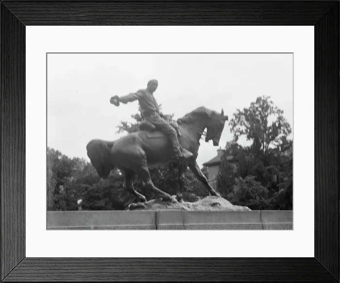 Framed Print : Philip Henry Sheridan - Equestrian statues in Washington, D.C. between 1911 and 1942. Creator: Arnold Genthe Framed Print : Philip Henry Sheridan - Equestrian statues in Washington, D.C. between 1911 and 1942. Creator: Arnold Genthe