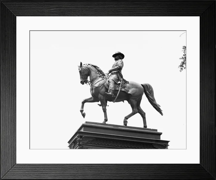 Framed Print : Winfield Scott Hancock - Equestrian statues in Washington, D.C. between 1911 and 1942. Creator: Arnold Genthe Framed Print : Winfield Scott Hancock - Equestrian statues in Washington, D.C. between 1911 and 1942. Creator: Arnold Genthe