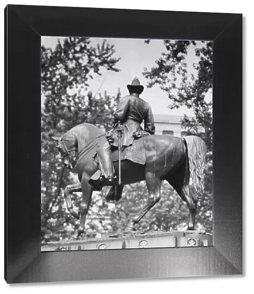 James B. McPherson - Equestrian statues in Washington, D.C. between 1911 and 1942. Creator: Arnold Genthe