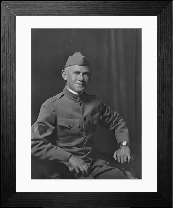 Framed Print : Mr. N.L. Fulton, portrait photograph, 1918 Sept. 8. Creator: Arnold Genthe Framed Print : Mr. N.L. Fulton, portrait photograph, 1918 Sept. 8. Creator: Arnold Genthe