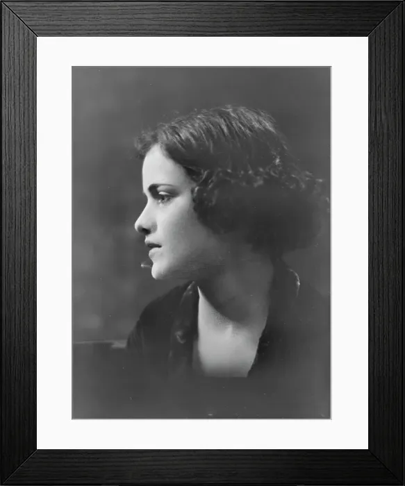 Framed Print : Miss Consuela Garcia, portrait photograph, 1919. Creator: Arnold Genthe Framed Print : Miss Consuela Garcia, portrait photograph, 1919. Creator: Arnold Genthe