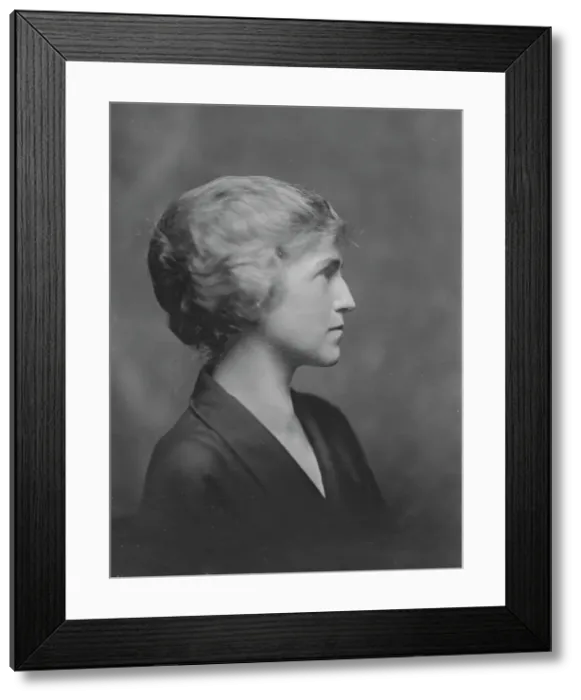Framed Print : Mrs. Garrison, portrait photograph, 1919 Jan. 21. Creator: Arnold Genthe Framed Print : Mrs. Garrison, portrait photograph, 1919 Jan. 21. Creator: Arnold Genthe