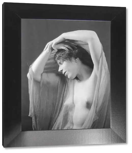 Miss Mildred Gillars, portrait photograph, 1928 June 17. Creator: Arnold Genthe