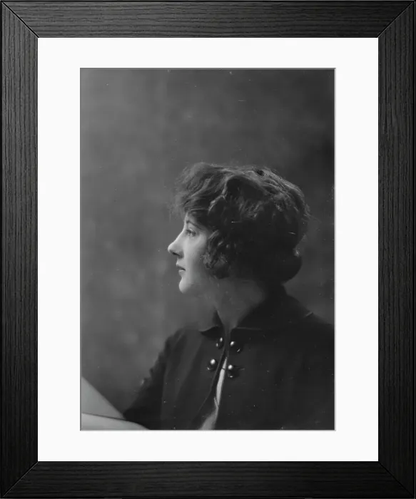 Framed Print : Miss Evelyn Greely, portrait photograph, 1919 Apr. 24. Creator: Arnold Genthe Framed Print : Miss Evelyn Greely, portrait photograph, 1919 Apr. 24. Creator: Arnold Genthe