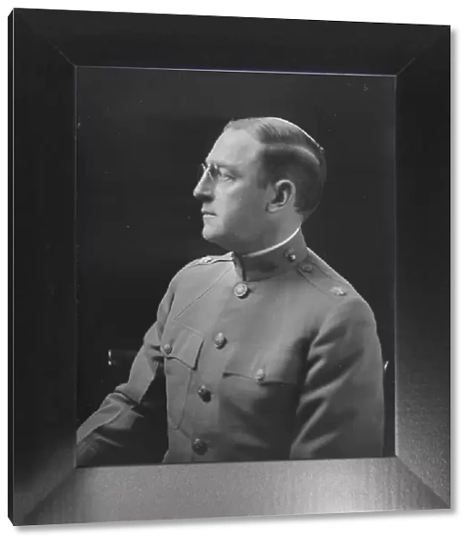 Colonel M.J. Griggs, portrait photograph, 1919 Jan. 31. Creator: Arnold Genthe