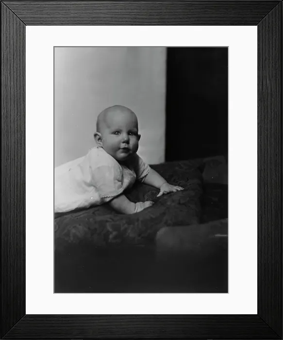 Framed Print : Baby of Mrs. Hager, portrait photograph, 1919 Oct. 9. Creator: Arnold Genthe Framed Print : Baby of Mrs. Hager, portrait photograph, 1919 Oct. 9. Creator: Arnold Genthe