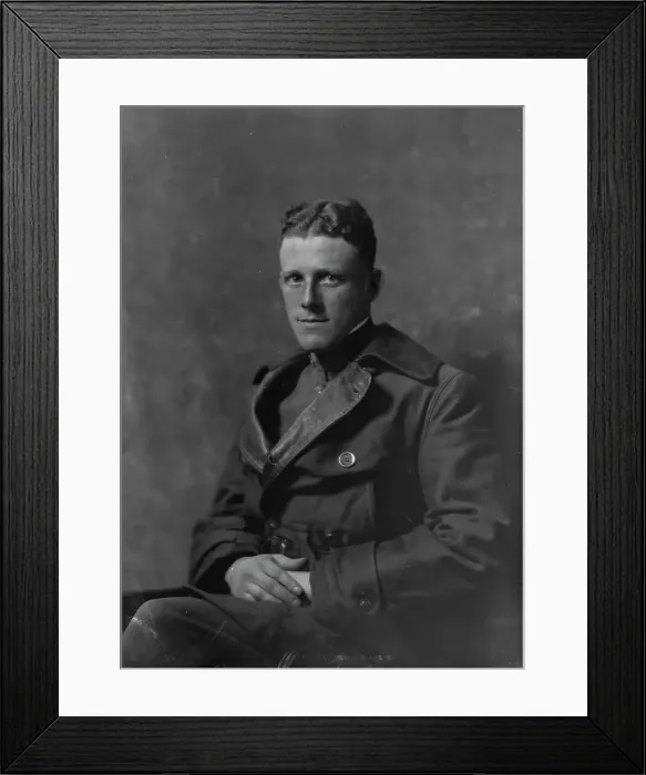 Framed Print : Lieutenant Hall, portrait photograph, 1918 Mar. 1. Creator: Arnold Genthe Framed Print : Lieutenant Hall, portrait photograph, 1918 Mar. 1. Creator: Arnold Genthe
