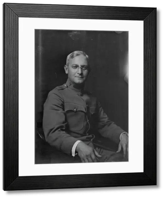 Framed Print : Dr. A.J. Hart, portrait photograph, 1918 July 15. Creator: Arnold Genthe Framed Print : Dr. A.J. Hart, portrait photograph, 1918 July 15. Creator: Arnold Genthe