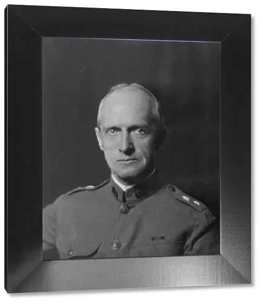 General H.C. Brummerd Hodges, portrait photograph, 1918 Aug. 17. Creator: Arnold Genthe