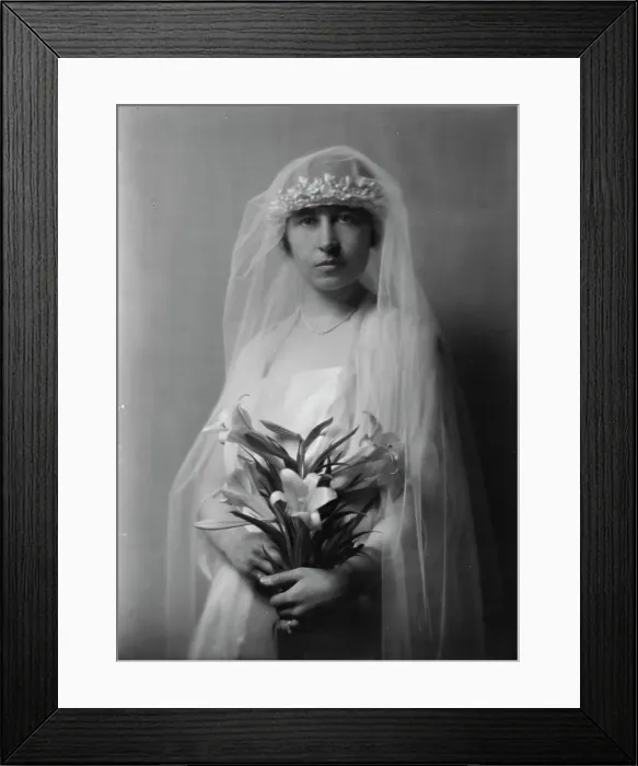 Framed Print : Mrs. Roscoe Holt, portrait photograph, 1918 Mar. 28. Creator: Arnold Genthe Framed Print : Mrs. Roscoe Holt, portrait photograph, 1918 Mar. 28. Creator: Arnold Genthe