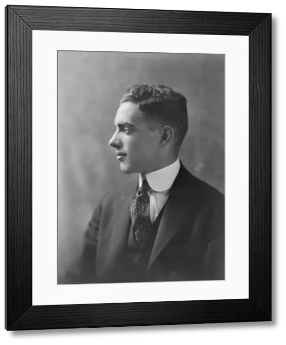 Framed Print : Mr. Houghton, portrait photograph, 1918 June 11. Creator: Arnold Genthe Framed Print : Mr. Houghton, portrait photograph, 1918 June 11. Creator: Arnold Genthe