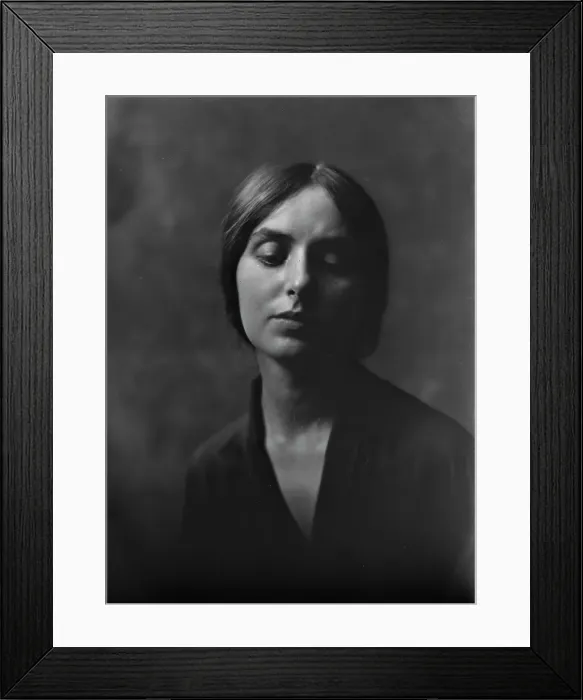 Framed Print : Miss Tod Hunter, portrait photograph, 1919 Aug. 20. Creator: Arnold Genthe Framed Print : Miss Tod Hunter, portrait photograph, 1919 Aug. 20. Creator: Arnold Genthe