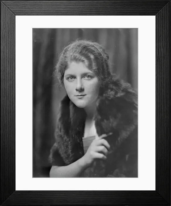 Framed Print : Miss Jacques, portrait photograph, 1918 Oct. Creator: Arnold Genthe Framed Print : Miss Jacques, portrait photograph, 1918 Oct. Creator: Arnold Genthe
