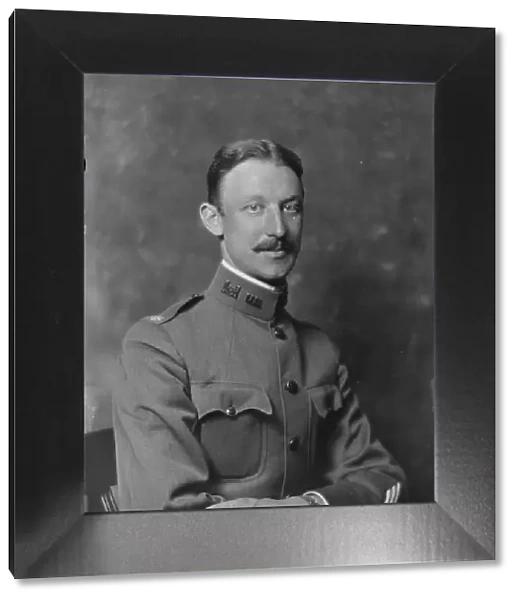 Major H.L. Kebbon, portrait photograph, 1919 May 16. Creator: Arnold Genthe