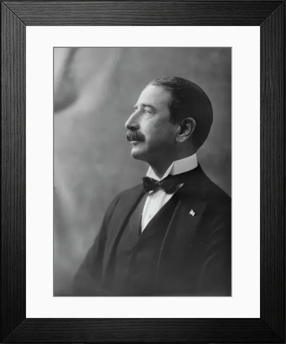 Framed Print : Mr. Foxhall Keene, portrait photograph, 1919 May 26. Creator: Arnold Genthe Framed Print : Mr. Foxhall Keene, portrait photograph, 1919 May 26. Creator: Arnold Genthe