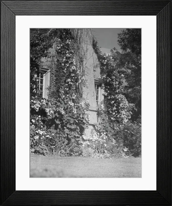 Framed Print : Residence of Mr. Hamilton King, 1934 July. Creator: Arnold Genthe Framed Print : Residence of Mr. Hamilton King, 1934 July. Creator: Arnold Genthe