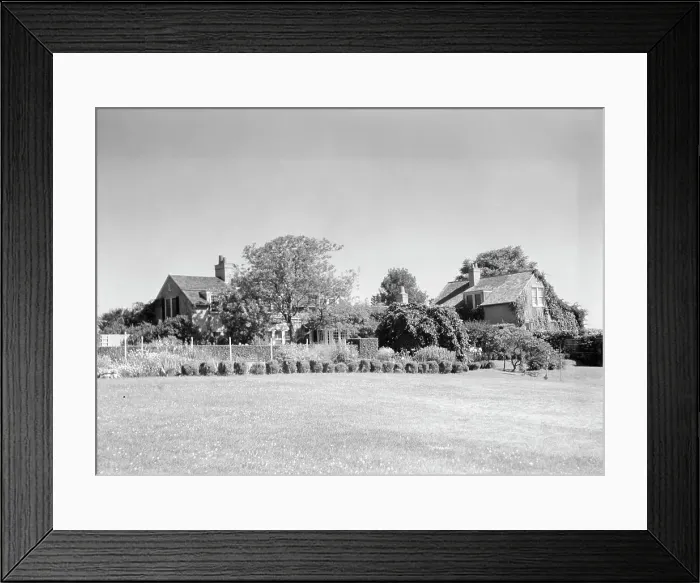 Framed Print : Residence of Mr. Hamilton King, 1934 July. Creator: Arnold Genthe Framed Print : Residence of Mr. Hamilton King, 1934 July. Creator: Arnold Genthe