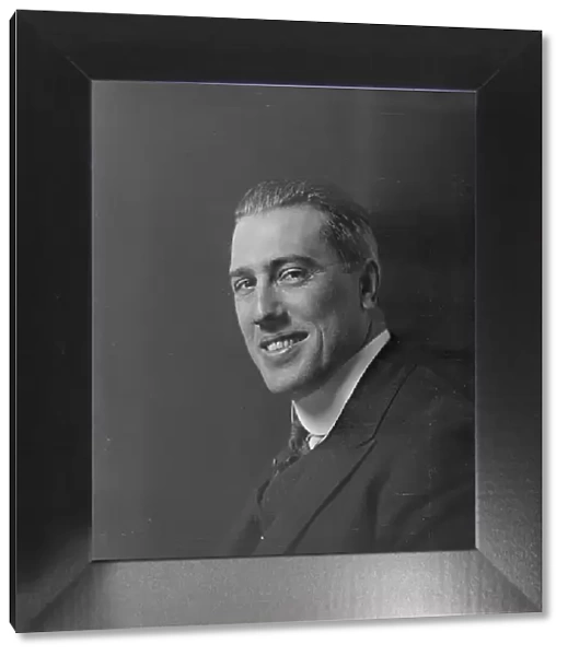 Mr. W.B. Knapp, portrait photograph, 1918 Oct. 30. Creator: Arnold Genthe