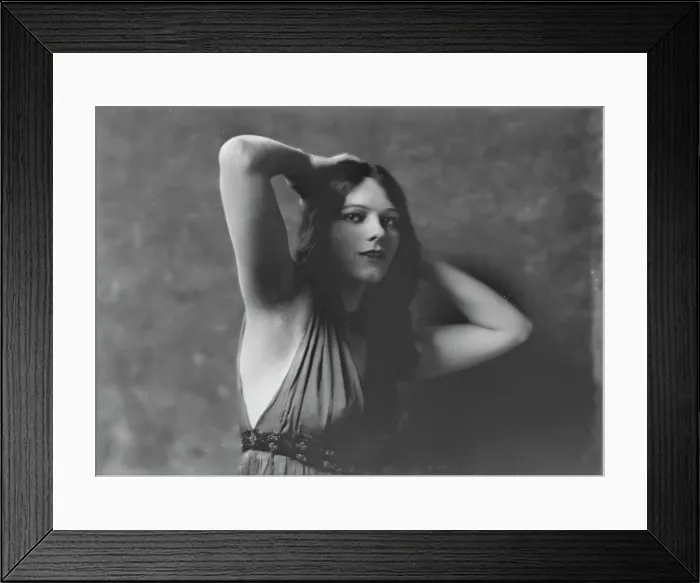 Framed Print : Miss Madrienne La Barre, portrait photograph, 1918 May 21. Creator: Arnold Genthe Framed Print : Miss Madrienne La Barre, portrait photograph, 1918 May 21. Creator: Arnold Genthe