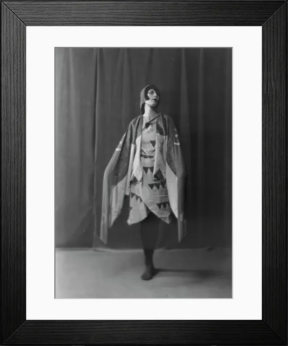 Framed Print : Miss Lindahl, portrait photograph, 1918 Mar. 26. Creator: Arnold Genthe Framed Print : Miss Lindahl, portrait photograph, 1918 Mar. 26. Creator: Arnold Genthe