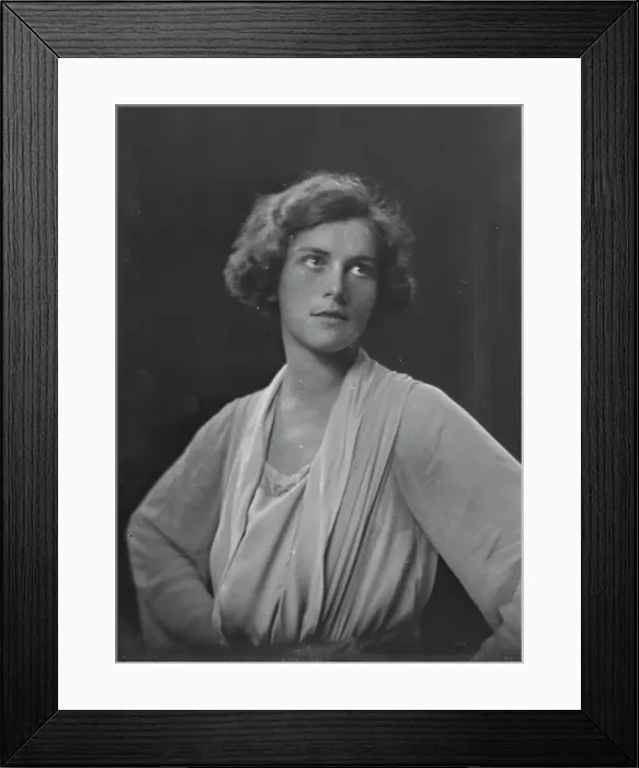 Framed Print : Mrs. John A. Logan, portrait photograph, 1918 Aug. 14. Creator: Arnold Genthe Framed Print : Mrs. John A. Logan, portrait photograph, 1918 Aug. 14. Creator: Arnold Genthe