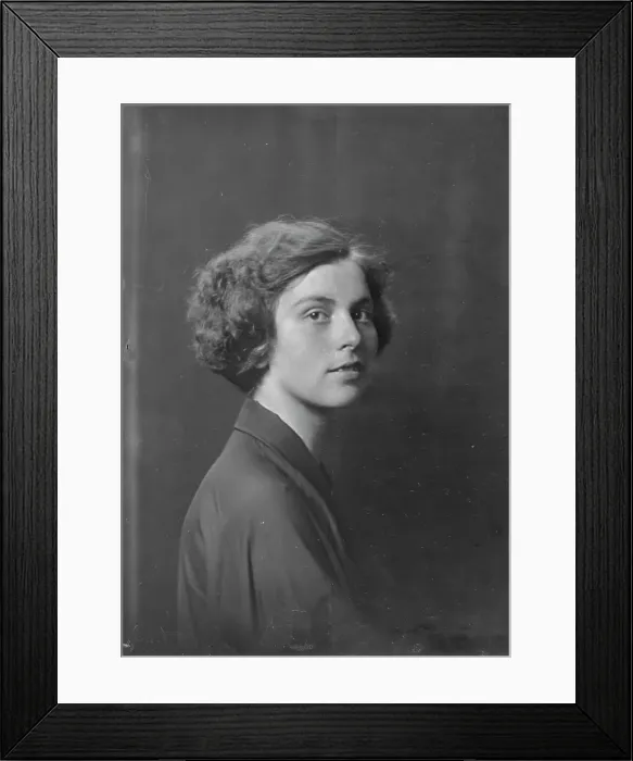 Framed Print : Mrs. John A. Logan, portrait photograph, 1918 Aug. 14. Creator: Arnold Genthe Framed Print : Mrs. John A. Logan, portrait photograph, 1918 Aug. 14. Creator: Arnold Genthe