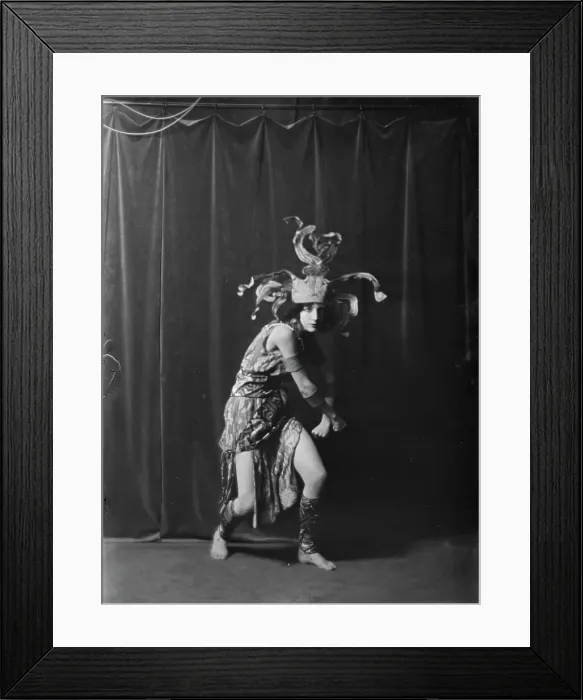 Framed Print : Lubovska, 1918 Jan. 17. Creator: Arnold Genthe Framed Print : Lubovska, 1918 Jan. 17. Creator: Arnold Genthe