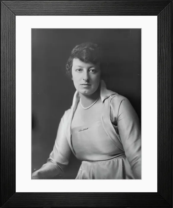 Framed Print : Miss Rena Maitland, portrait photograph, 1918 Dec. 5. Creator: Arnold Genthe Framed Print : Miss Rena Maitland, portrait photograph, 1918 Dec. 5. Creator: Arnold Genthe
