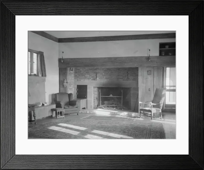 Framed Print : Residence of Thomas E. Martson, interiors, 1932. Creator: Arnold Genthe Framed Print : Residence of Thomas E. Martson, interiors, 1932. Creator: Arnold Genthe