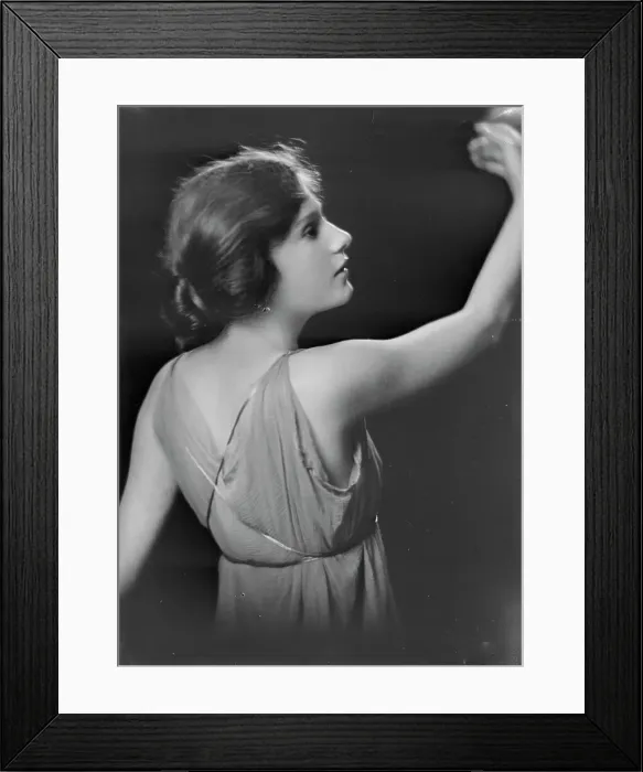 Framed Print : Miss Margaret McKenzie, 1919 Sept. 24. Creator: Arnold Genthe Framed Print : Miss Margaret McKenzie, 1919 Sept. 24. Creator: Arnold Genthe