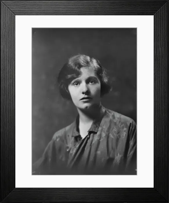 Framed Print : Miss Margaret McKenzie, portrait photograph, 1919 Sept. 24. Creator: Arnold Genthe Framed Print : Miss Margaret McKenzie, portrait photograph, 1919 Sept. 24. Creator: Arnold Genthe