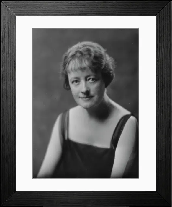 Framed Print : Mrs. McKinney, (Mrs. Hart O. Berg), portrait photograph, 1919 June 12. Creator: Arnold Genthe Framed Print : Mrs. McKinney, (Mrs. Hart O. Berg), portrait photograph, 1919 June 12. Creator: Arnold Genthe