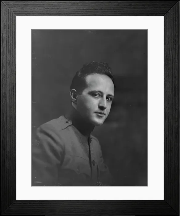 Framed Print : A.S. Menin, portrait photograph, 1918 Nov. 18. Creator: Arnold Genthe Framed Print : A.S. Menin, portrait photograph, 1918 Nov. 18. Creator: Arnold Genthe