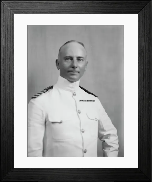 Framed Print : Captain Cyrus Miller, U.S.N. portrait photograph, 1918 Sept. 5. Creator: Arnold Genthe Framed Print : Captain Cyrus Miller, U.S.N. portrait photograph, 1918 Sept. 5. Creator: Arnold Genthe