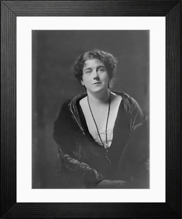 Framed Print : Miss Florence Parbury, portrait photograph. 1919 Oct. 6. Creator: Arnold Genthe Framed Print : Miss Florence Parbury, portrait photograph. 1919 Oct. 6. Creator: Arnold Genthe