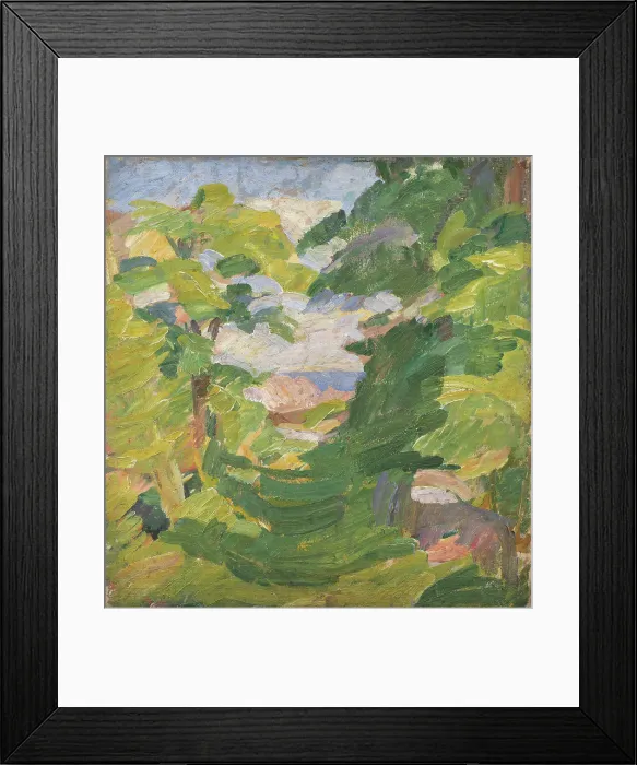 Framed Print : Mindet, Christianso, 1912. Creator: Edvard Weie Framed Print : Mindet, Christianso, 1912. Creator: Edvard Weie