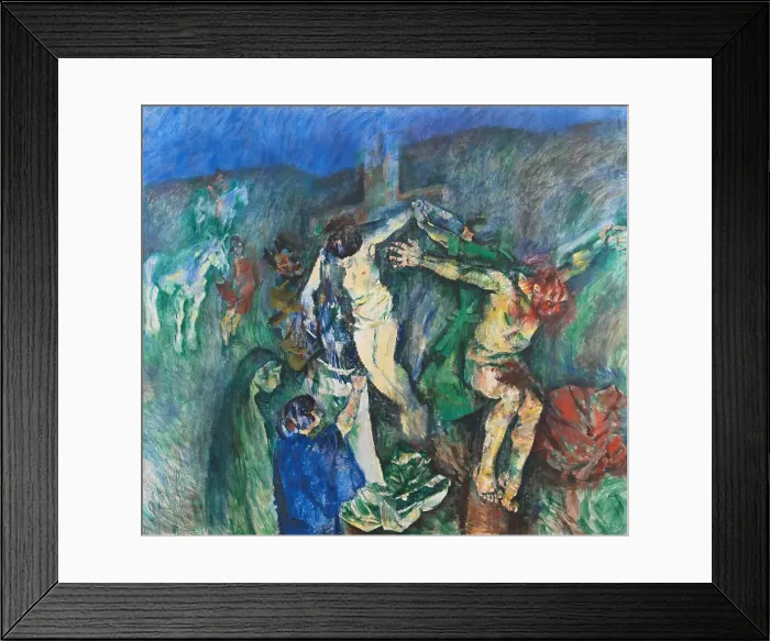 Framed Print : Calvary, 1923. Creator: Ludvig Karsten Framed Print : Calvary, 1923. Creator: Ludvig Karsten