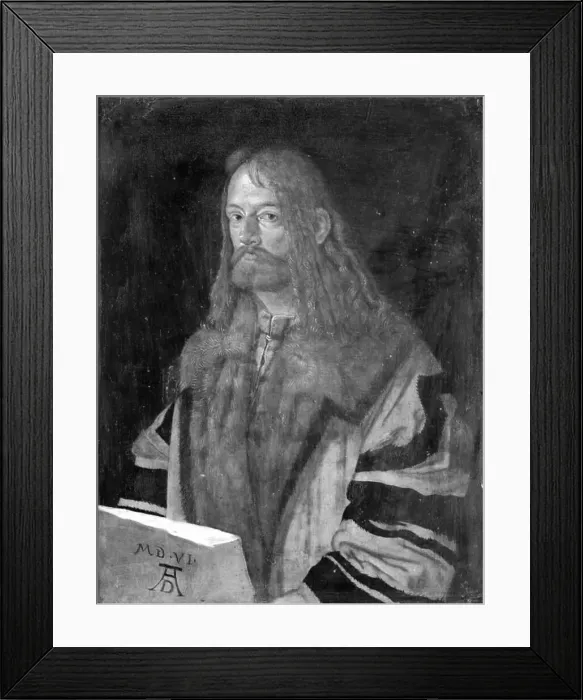 Framed Print : Portrait of the Artist, 1486-1795. Creator: Unknown Framed Print : Portrait of the Artist, 1486-1795. Creator: Unknown