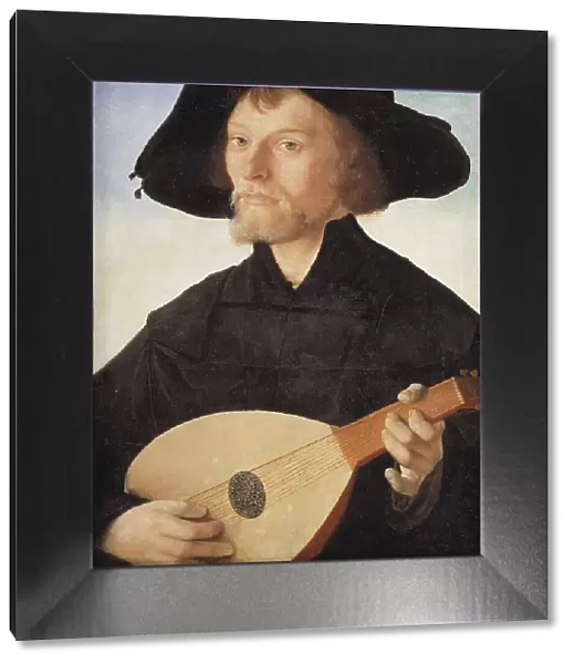 Portrait of a Lute Player, 1510-1562. Creators: Christoph Amberger, Jan van Scorel, Hans Holbein the Younger