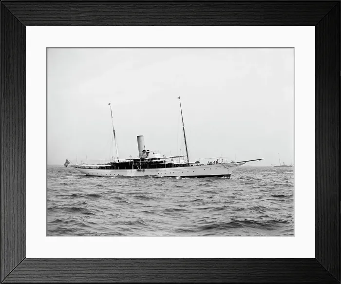 Framed Print : Steam yacht Surf, ca 1903. Creator: Unknown Framed Print : Steam yacht Surf, ca 1903. Creator: Unknown