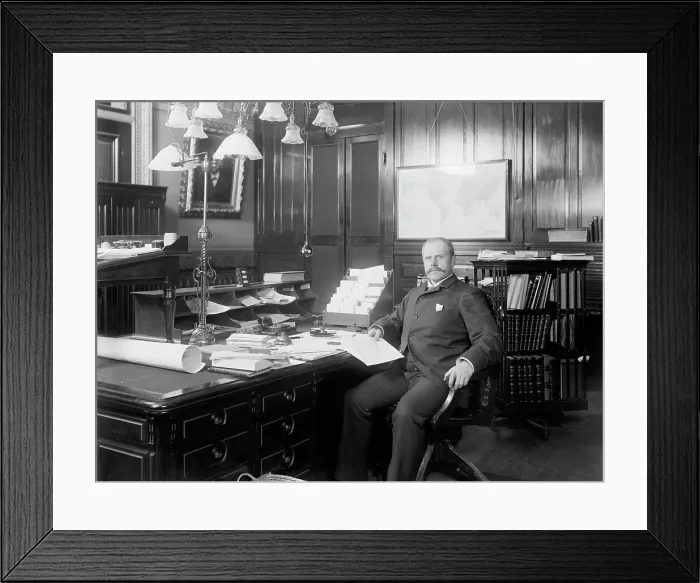 Framed Print : Asst. Sec'y of the Navy Soley, between 1890 and 1901. Creator: Unknown Framed Print : Asst. Sec'y of the Navy Soley, between 1890 and 1901. Creator: Unknown