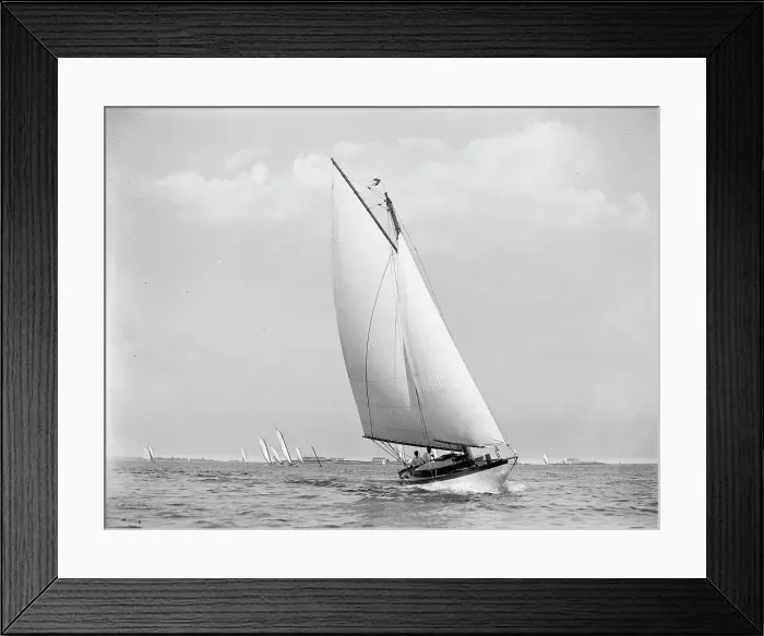 Framed Print : Corinthian mid-summer series, Marblehead, 1901, 1901. Creator: Unknown Framed Print : Corinthian mid-summer series, Marblehead, 1901, 1901. Creator: Unknown