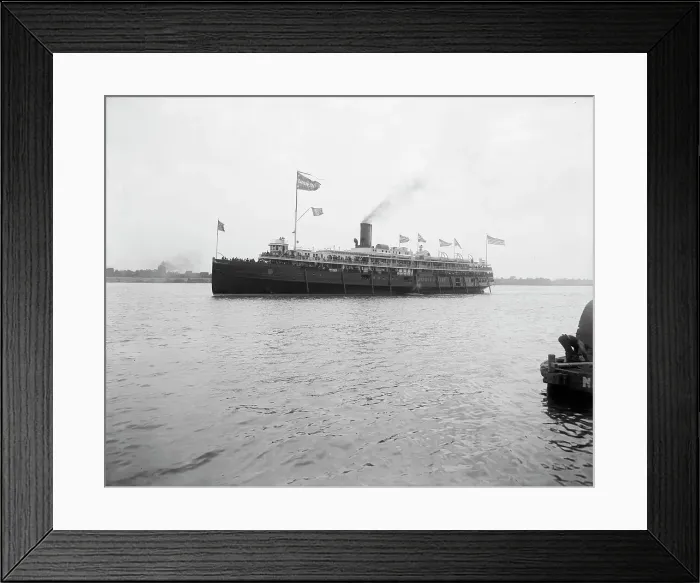 Framed Print : Str. Eastern States, 1901. Creator: Unknown Framed Print : Str. Eastern States, 1901. Creator: Unknown