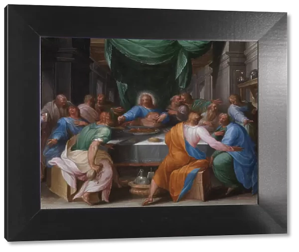 The Last Supper, 1547-1592. Creator: Girolamo Muziano